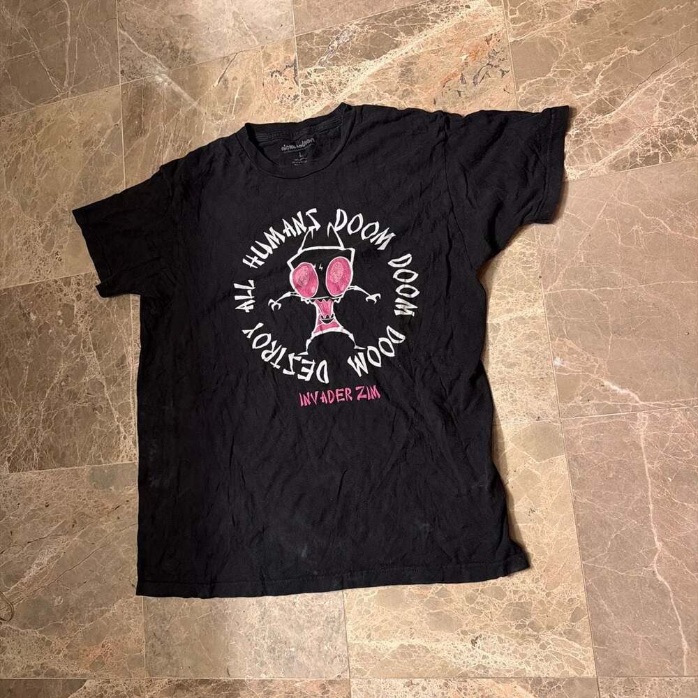 Invader Zim Destroy All Humans Doom T-Shirt